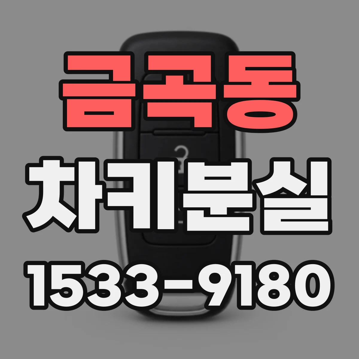 금곡동 차키분실