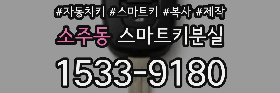 소주동 스마트키분실