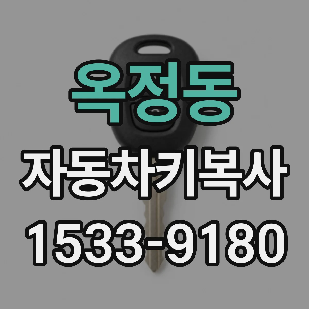 옥정동 자동차키복사