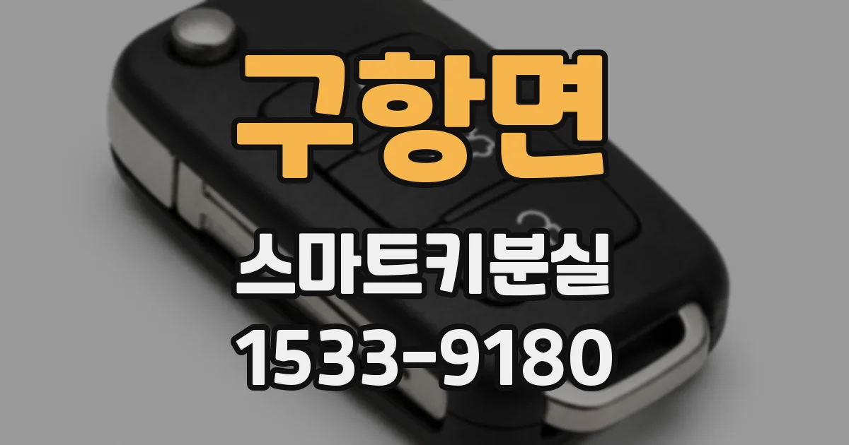 구항면 스마트키분실