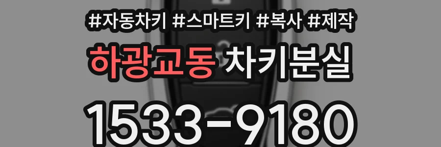 하광교동 차키분실
