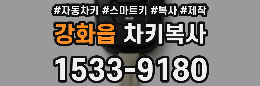 강화읍 차키복사