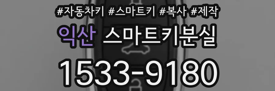 익산 스마트키분실