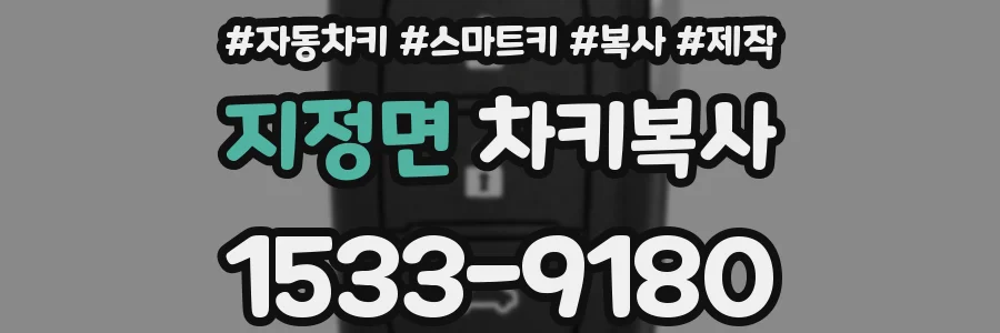 지정면 차키복사