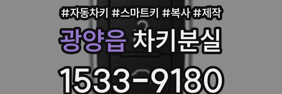 광양읍 차키분실