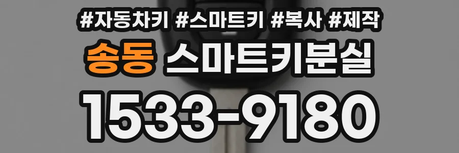 송동 스마트키분실