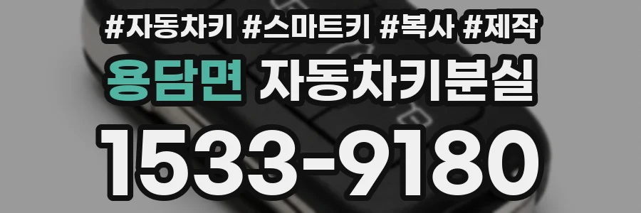 용담면 자동차키분실
