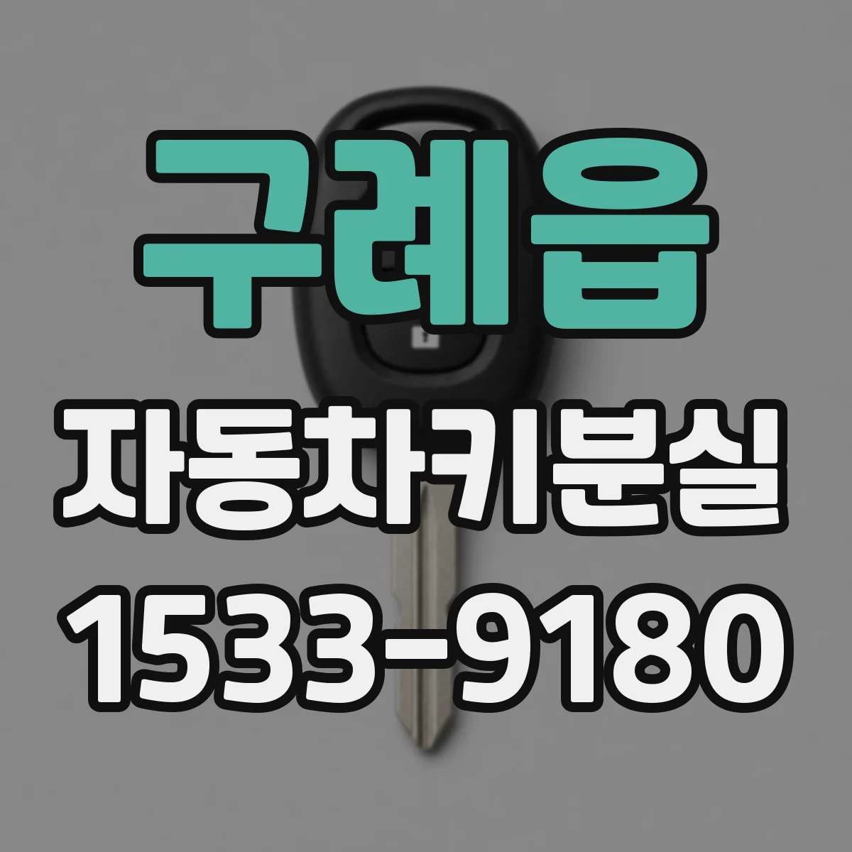 구례읍 자동차키분실
