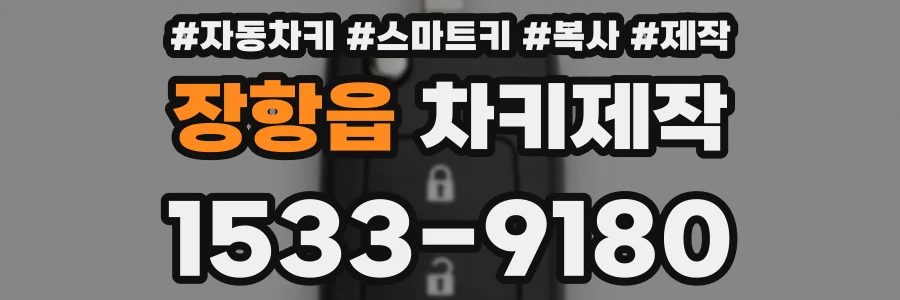 장항읍 차키제작