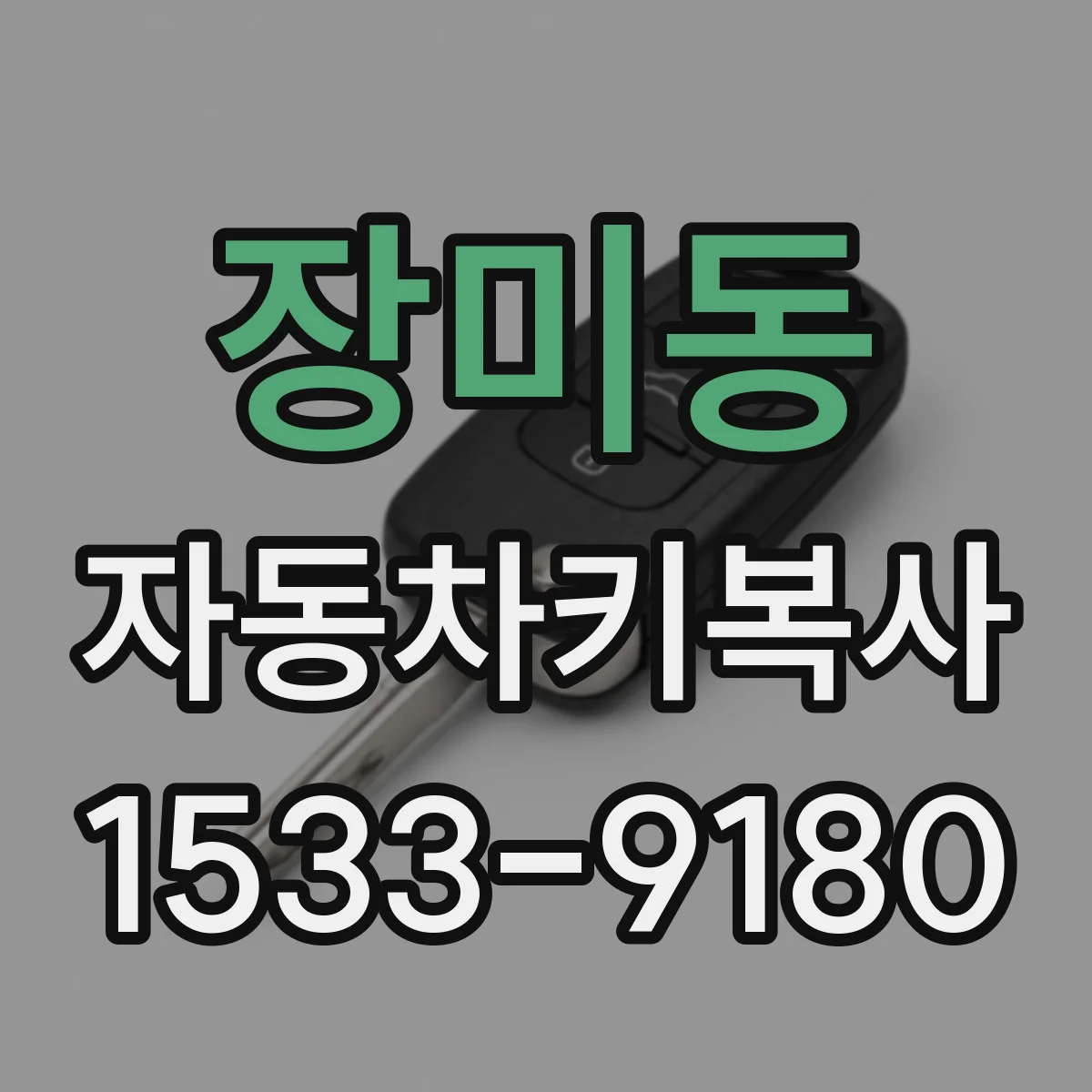 장미동 자동차키복사