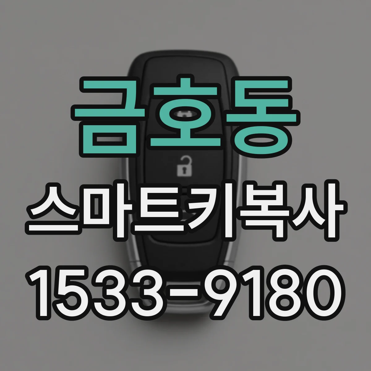 금호동 스마트키복사