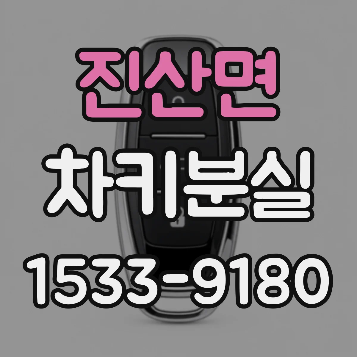 진산면 차키분실