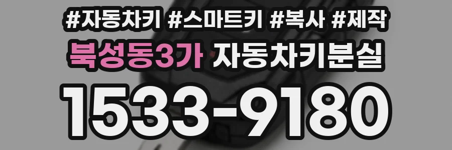 북성동3가 자동차키분실
