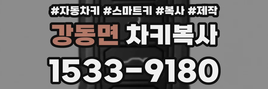 강동면 차키복사