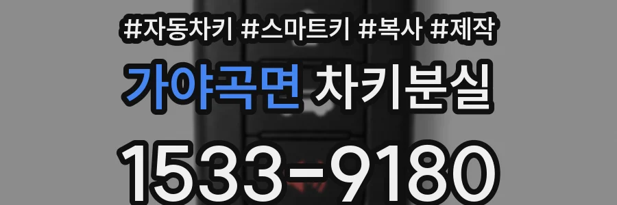 가야곡면 차키분실