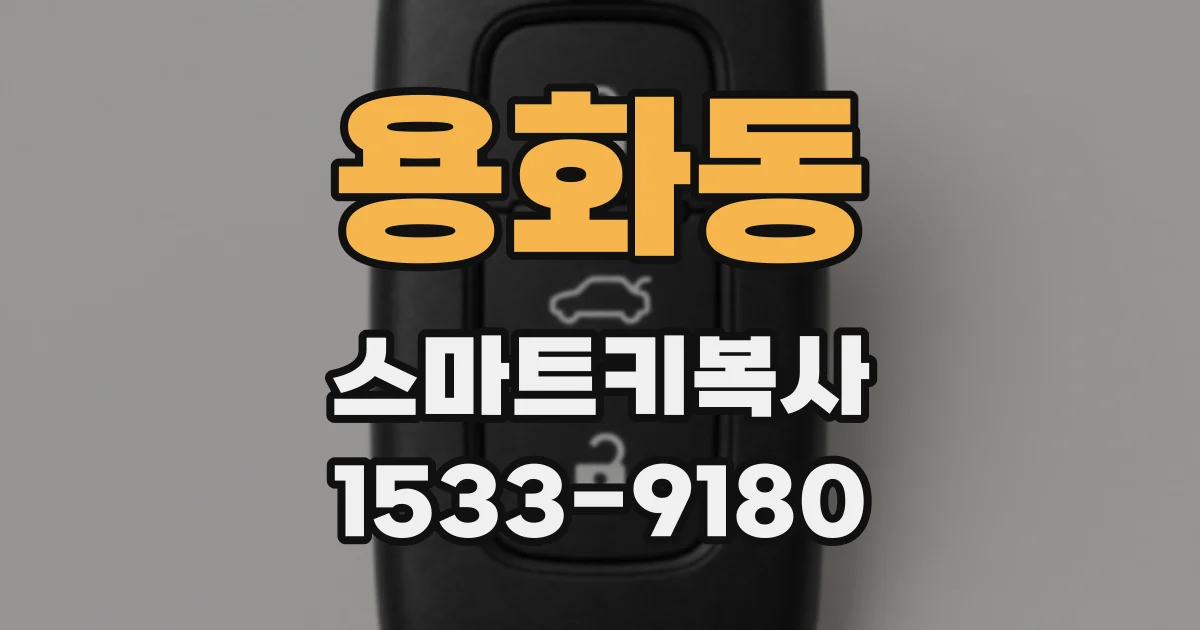 용화동 스마트키복사