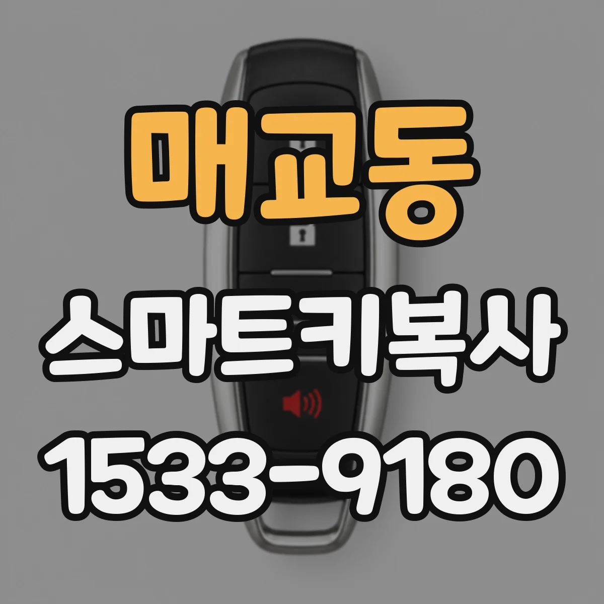매교동 스마트키복사