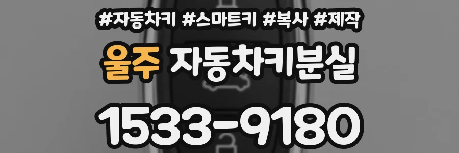 울주 자동차키분실