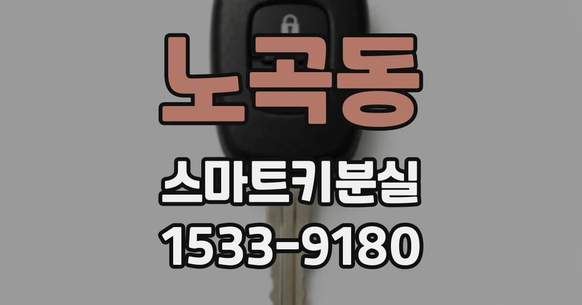 노곡동 스마트키분실