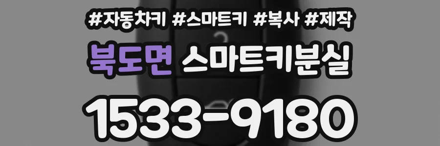 북도면 스마트키분실