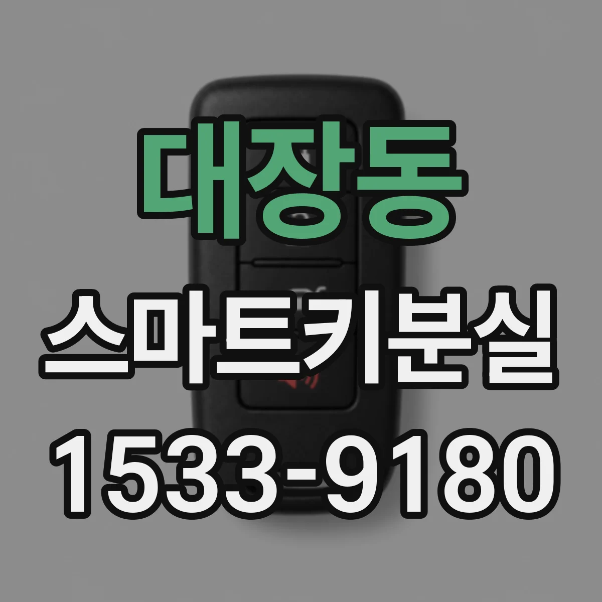 대장동 스마트키분실