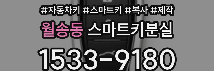 월송동 스마트키분실