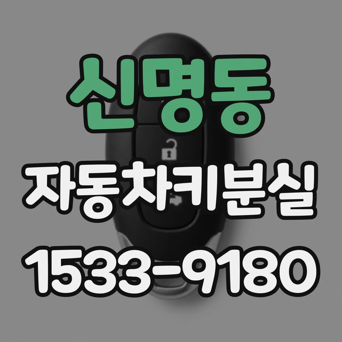 신명동 자동차키분실