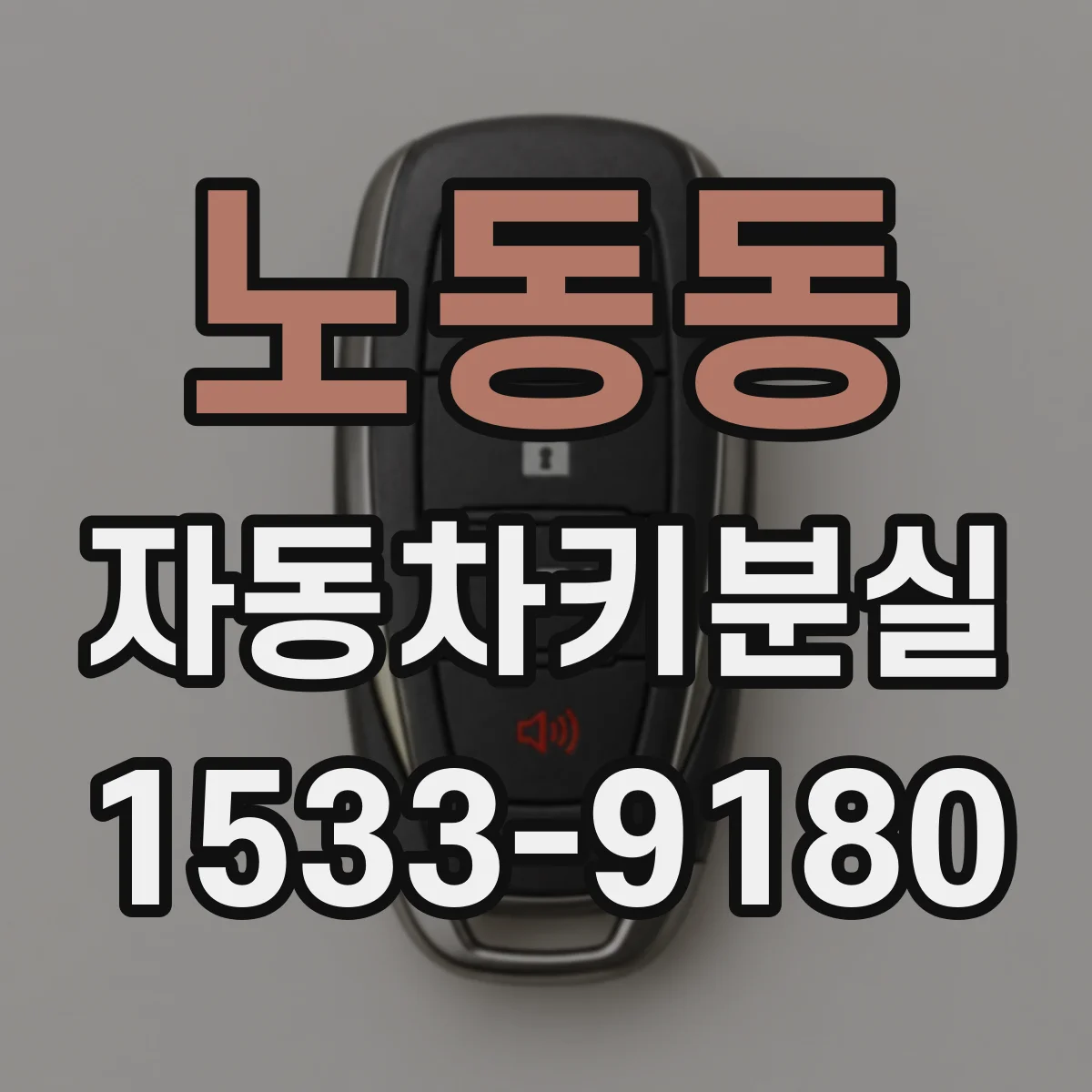 노동동 자동차키분실