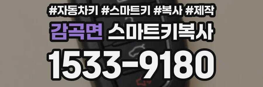 감곡면 스마트키복사
