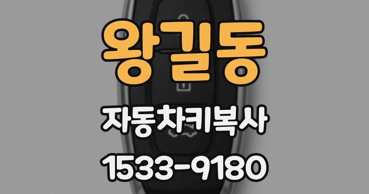 왕길동 자동차키복사