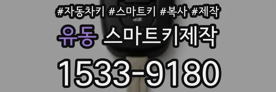 유동 스마트키제작