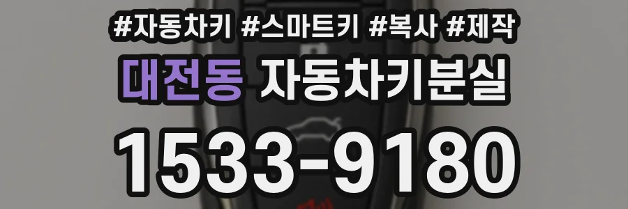 대전동 자동차키분실