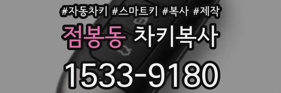 점봉동 차키복사