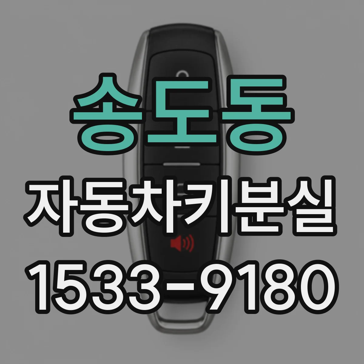 송도동 자동차키분실
