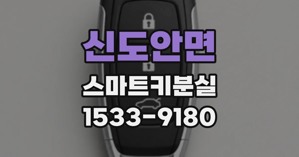 신도안면 스마트키분실