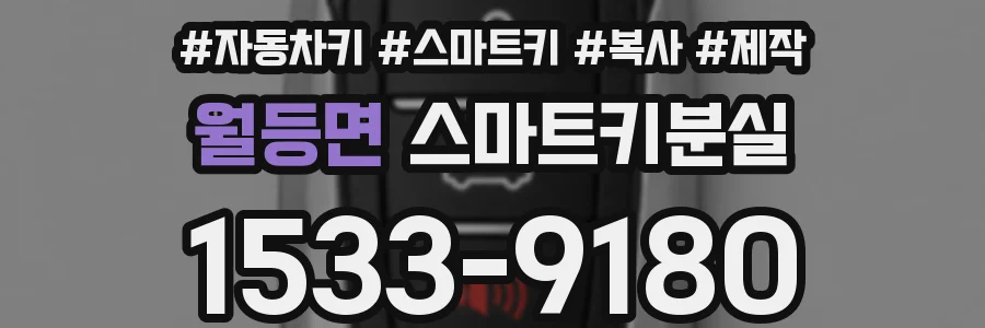 월등면 스마트키분실