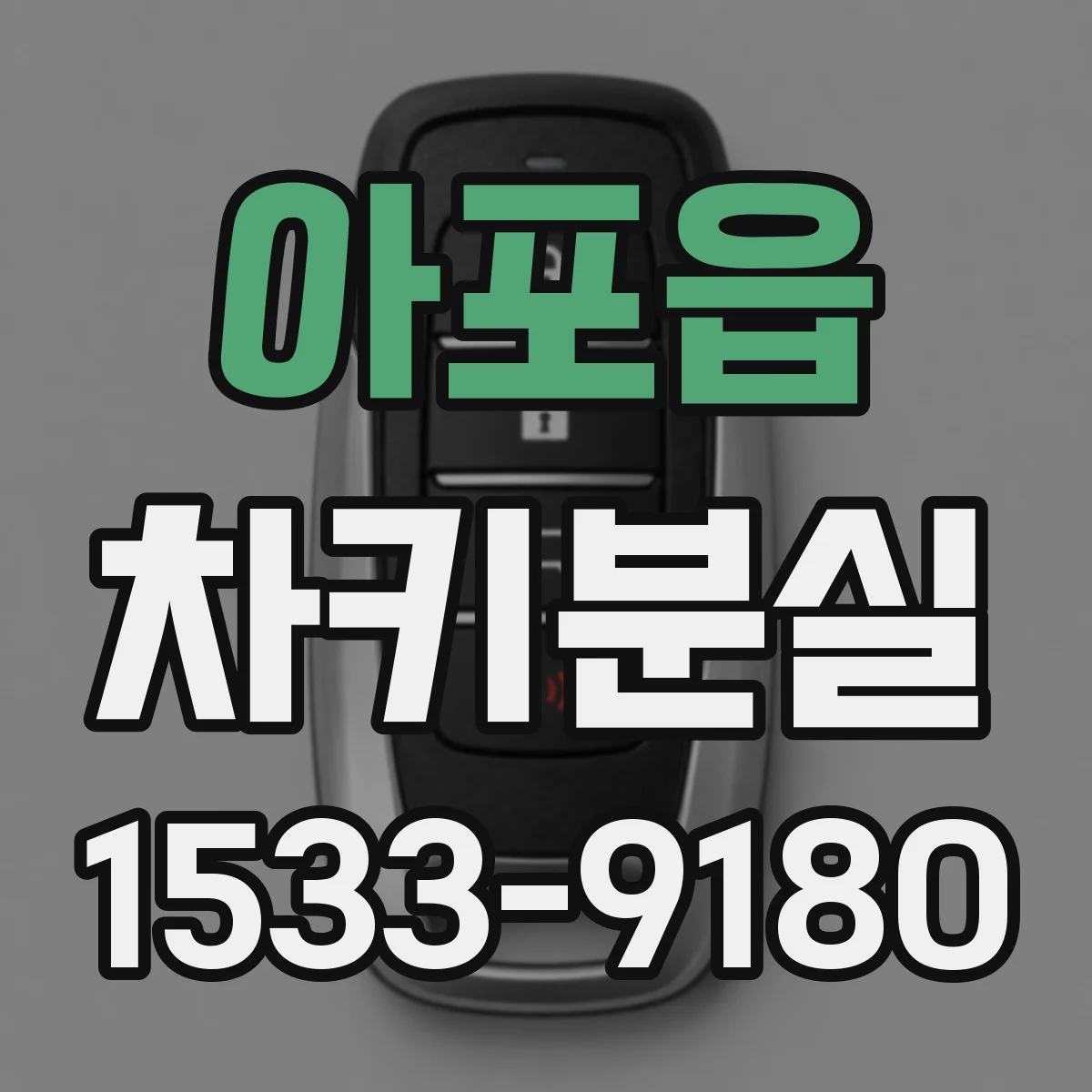아포읍 차키분실
