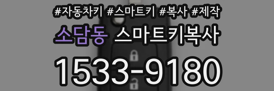 소담동 스마트키복사