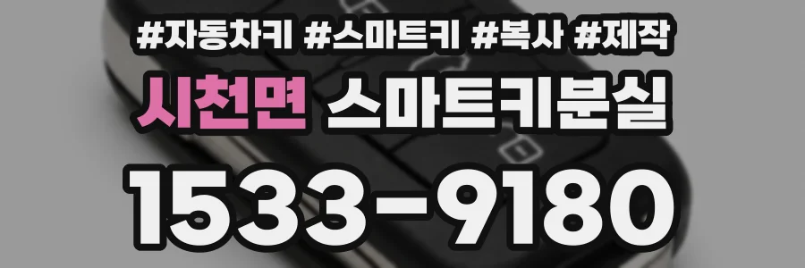 시천면 스마트키분실