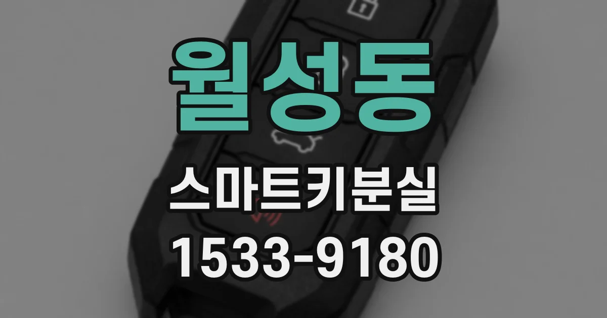 월성동 스마트키분실