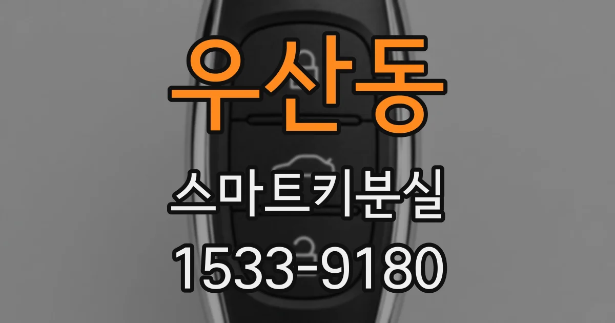 우산동 스마트키분실