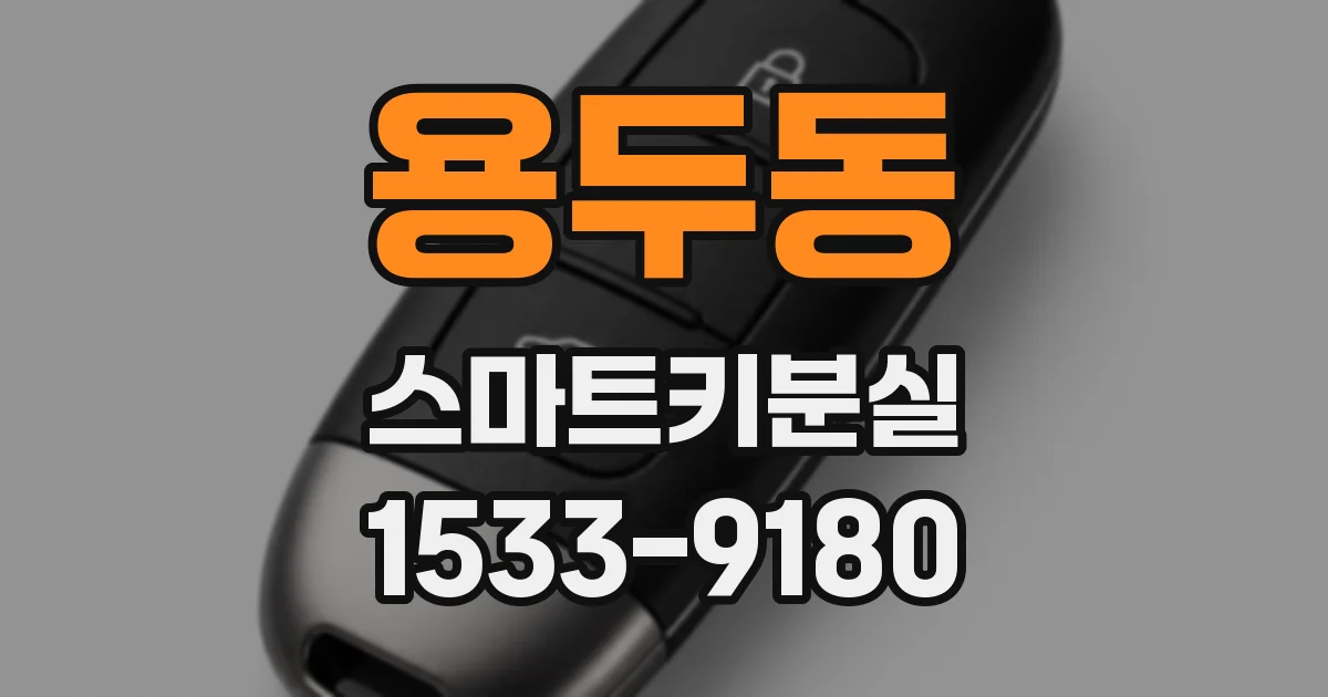용두동 스마트키분실
