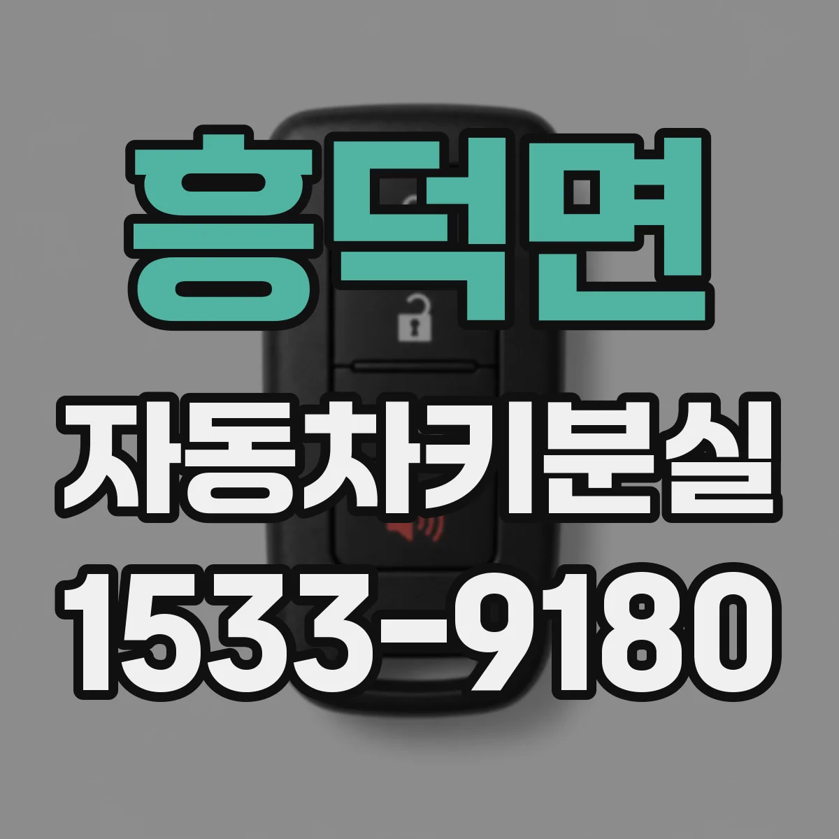흥덕면 자동차키분실
