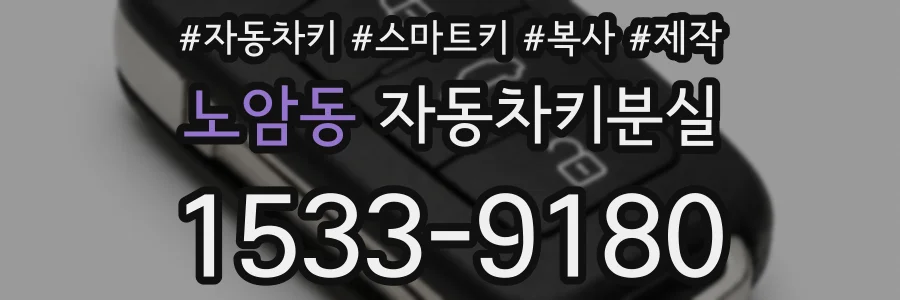 노암동 자동차키분실