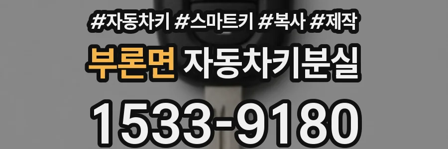 부론면 자동차키분실