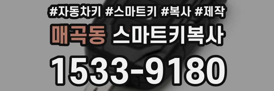 매곡동 스마트키복사