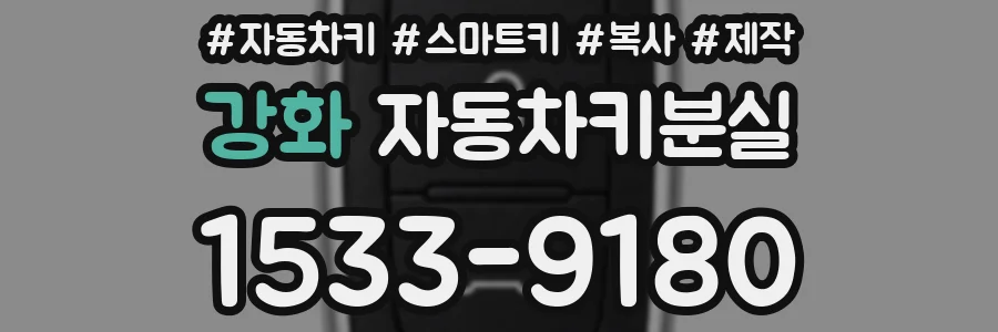 강화 자동차키분실
