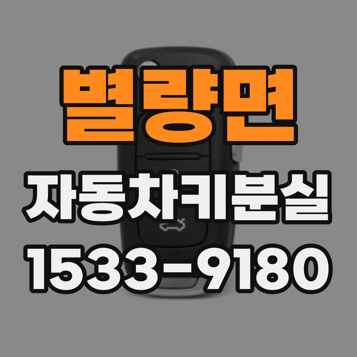 별량면 자동차키분실