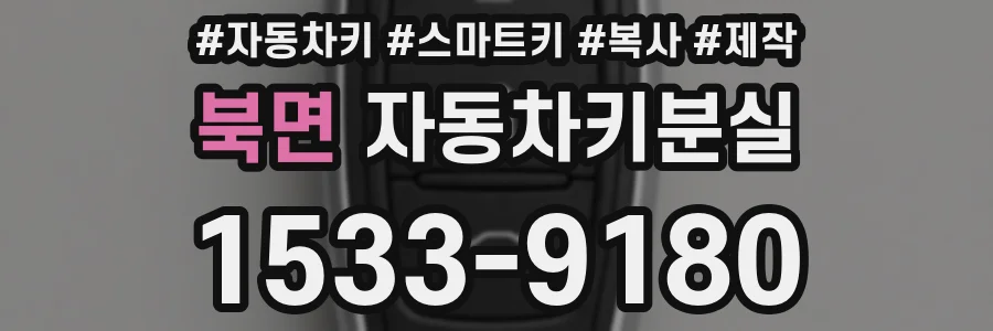 북면 자동차키분실