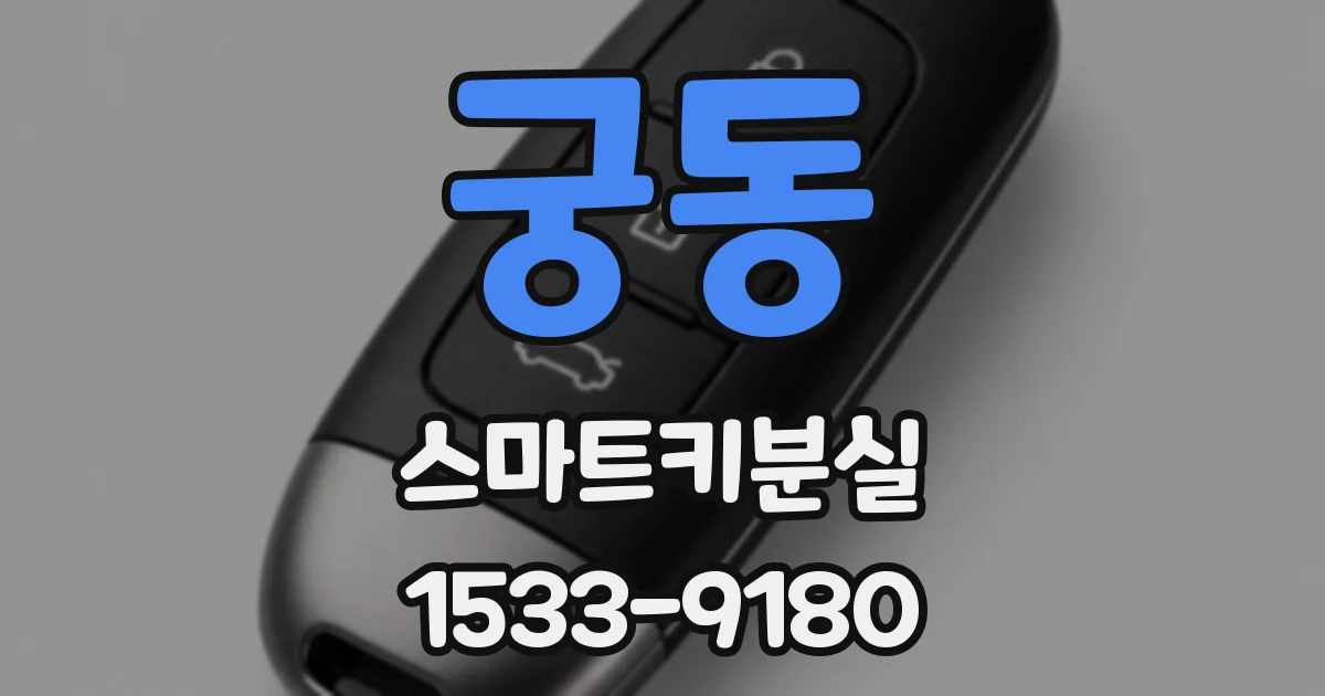 궁동 스마트키분실